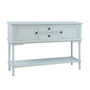 Abilaud Home4you MELDON 120x33xH81cm, valge