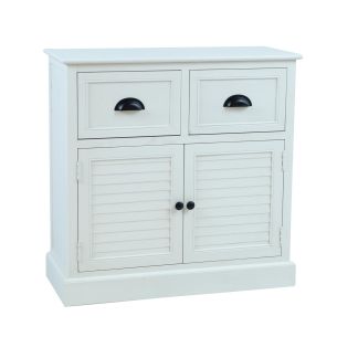 Kummut Home4you MELDON 75x33xH75cm, valge