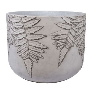 Lillepott Home4you FERN D55xH43.5cm, valge/hall