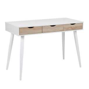 Kirjutuslaud Home4you NEPTUN 110x50xH77cm, valge/