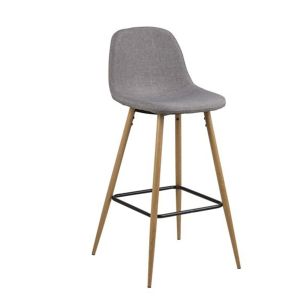 Baaritool Home4you WILMA helehall/tamm