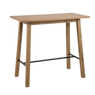 Baarilaud Home4you CHARA 117x58xH105cm, tamm