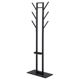 Põrandanagi Home4you VINSON 56x28xH165cm, must