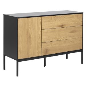 Kummut Home4you SEAFORD 120x40xH82cm, tamm