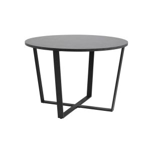 Söögilaud Home4you AMBLE D110xH75cm, must marmor