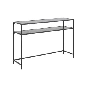 Konsoollaud Home4you SEAFORD 120x35xH79cm, must
