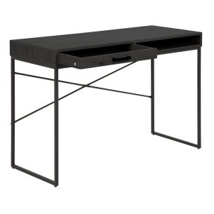 Kirjutuslaud Home4you SEAFORD 110x45xH75cm, must