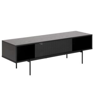 TV-laud Home4you ANGUS 140x40xH44cm, must