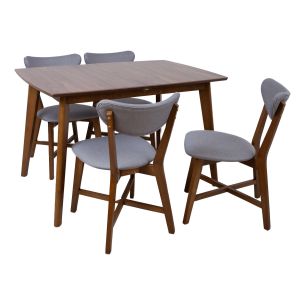 Söögilauakomplekt Home4you JESPER 4-tooliga