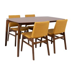 Söögilauakomplekt Home4you HAYDIE 4-tooliga