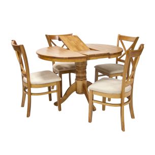 Söögilauakomplekt Home4you MIX & MATCH 4-tooliga