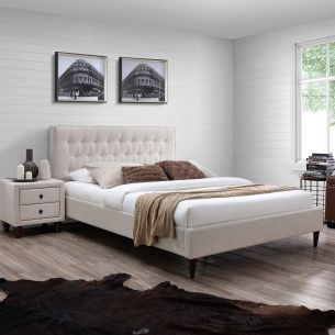 Voodi Home4you EMILIA 90x200cm, madratsiga HARMON
