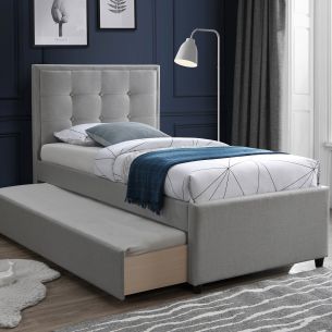 Voodi Home4you OSWALDO 90x200cm, madratsiga HARMO