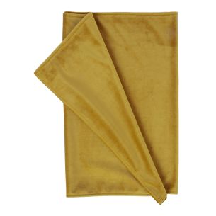 Linik Home4you VELVET 45x116cm, sinepikollane