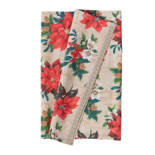 Linik Home4you WINTER FLOWERS 43x116cm, jõulutähe