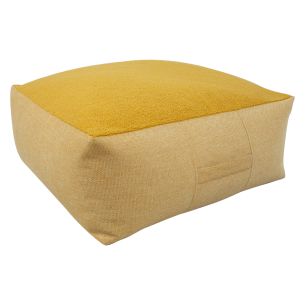 Tumba Home4you LAMB BAG 80x80xH30cm, kollane