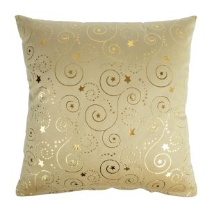 Padi Home4you GLORY 2, 45x45cm, kuldsed jooned