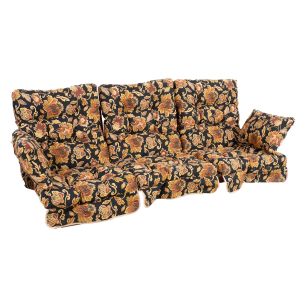Kiigepadjad Home4you 3tk ROMA 108x56x10cm, lilled