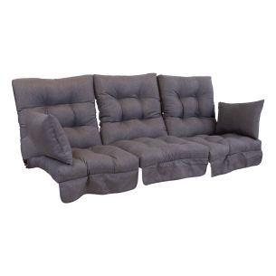 Kiigepadjad Home4you ROMA 108x56x10cm, tumehall