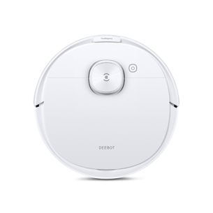 Ecovacs | Vacuum cleaner | DEEBOT N8 | Wet&Dry | Operating time (max) 110 min | Lithium Ion | 3200 mAh | Dust capacity 0.42 L | 2300 Pa | White | Battery warranty 24 month(s)