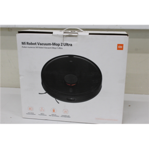 SALE OUT.  | Xiaomi | Robot Vacuum-Mop | Mi 2 Ultra EU | Wet&Dry | Li-ion | 5200 mAh | Dust capacity 4 L | 4000Pa W | Black | DEMO, MISSING CLEANING TOOL