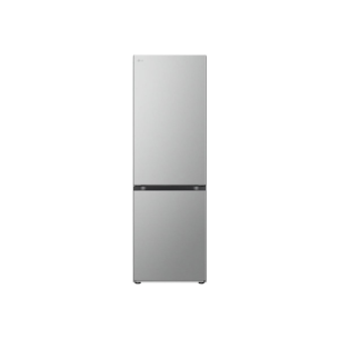 LG | Refrigerator | GBV3100DPY | Energy efficiency class D | Free standing | Combi | Height 186 cm | No Frost system | Fridge net capacity 234 L | Freezer net capacity 110 L | Display | 35 dB | Silver