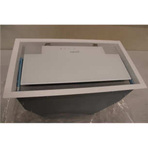 SALE OUT.  | CATA | Hood | GC DUAL A 45 XGWH | Canopy | Energy efficiency class A | Width 45 cm | 820 m³/h | Touch control | LED | White glass | DENT ON FRAME CORNER, BROKEN FILTER FIXATOR