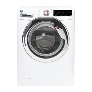 Hoover | Washing Machine | H3WS437TAMCE/1-S | Energy efficiency class A | Front loading | Washing capacity 7 kg | 1300 RPM | Depth 45 cm | Width 60 cm | Display | LCD | Steam function | Near Field Communication (NFC) | White