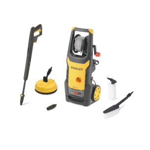 STANLEY SXPW16PE High Pressure Washer with Patio Cleaner (1600 W, 125 bar, 420 l/h) | Stanley 1600 W | 125 bar | 420 l/h