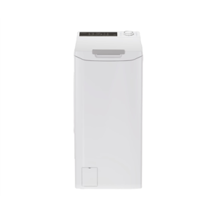 Candy Washing Machine | TCA264TM5-S | Energy efficiency class A | Top loading | Washing capacity 6 kg | 1200 RPM | Depth 60 cm | Width 41 cm | Display | Digit | White
