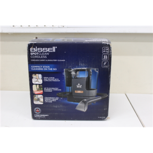 SALE OUT. Bissell SpotClean Cordless EU, Carpet and Upholstery Cleaner | Bissell | SpotClean EU, Carpet and Upholstery Cleaner | 3681N | Cordless operating | Washing function | 25.9 V | Operating time (max) 35 min | Black | Warranty 24 month(s) | DAMAGED 