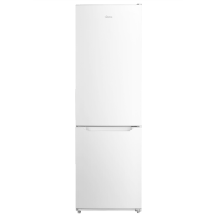 Midea Refrigerator | MDRB424FGE01I | Energy efficiency class E | Free standing | Combi | Height 188 cm | No Frost system | Fridge net capacity 224 L | Freezer net capacity 86 L | 42 dB | White