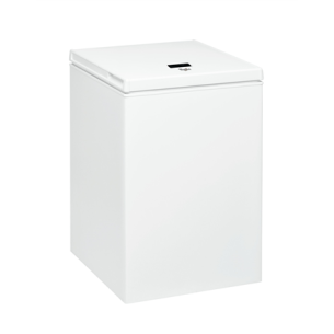 Whirlpool Freezer | WH1410 E2 2 | Energy efficiency class E | Upright | Free standing | Height 86.5 cm | Total net capacity 132 L | White