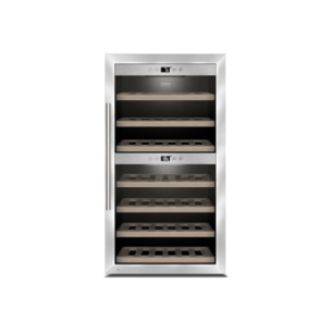 Caso | Wine cooler | WineComfort 660 Smart | Energy efficiency class G | Free standing | Height 103.5 cm | Total net capacity 178 L | Display | Black