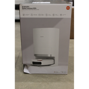 SALE OUT. Xiaomi Robot Vacuum (EU) | X20+ | Wet&Dry | 5200 mAh | Dust capacity 4 L | 6000 Pa | White | DAMAGED PACKAGING