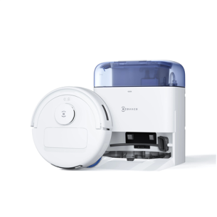 Ecovacs Robotic Vacuum Cleaner | DEEBOT mini BLUE | Wet&Dry | Li-ion | 3200 mAh | Dust capacity 1.8 L | 8000 Pa | White/Blue