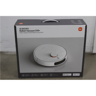 SALE OUT. Xiaomi Robot Vacuum S10+ EU | Xiaomi Robot Vacuum | S10+ EU | Wet&Dry | 5200 mAh | Dust capacity 0.45 L | 4000 Pa | White | USED