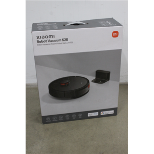 SALE OUT. Xiaomi Robot Vacuum S20 (Black) EU | Xiaomi Robot Vacuum (EU) | S20 | Wet&Dry | 2900 mAh | Dust capacity 0.4 L | 5000 Pa | Black | DEMO