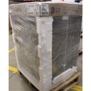 SALE OUT.  | LG Washing Machine | F4WR510SBM | Energy efficiency class A-10% | Front loading | Washing capacity 10 kg | 1400 RPM | Depth 57 cm | Width 60 cm | Display | LED | Steam function | Black | DAMAGED PACKAGING, DENT CORNER, SIDE, BACK