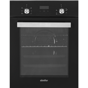 Simfer Oven | 4207DERSP.1 | 47 L | Multifunctional | Manual | Pop-up knobs | Height 59.5 cm | Width 45 cm | Black