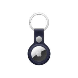 Apple AirTag FineWoven Key Ring - Navy | Apple