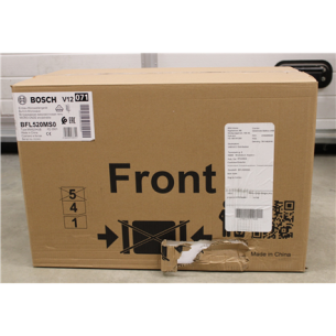 SALE OUT. Bosch BFL520MS0 Microwave Oven, Serie 4, Built-in, 800W, 20L, stainless steel | Bosch Microwave Oven | BFL520MS0 | Built-in | 20 L | 800 W | Stainless steel/Black | DAMAGED PACKAGING