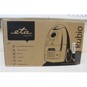 SALE OUT. ETA Vacuum cleaner | Rubio ETA049190010 | Bagged | Power 850 W | Dust capacity 2 L | Red | DAMAGED PACKAGING