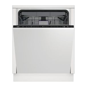 BEKO sisseehitatud nõudepesumasin BDIN38650C, Energiaklass B, Laius 60 cm, SelfDry, CornerIntense, 8 programmi, Inverter mootor, Kolmas sahtli