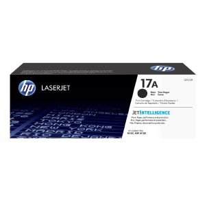 HP 17A must lasertoonerikassett, 1600 lk, HP LaserJet Pro M102a, M130a jaoks