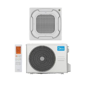 Midea R32 kompakt Breezeless laekassett 4,3 kW - Õhksoojuspump