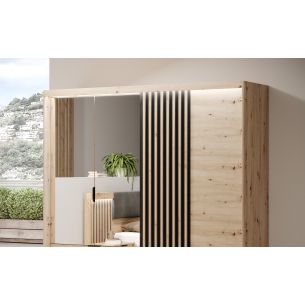 Riidekapp Tally LED valgusti 200cm