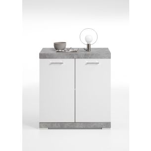 Kummut Bristol 1 XL, Betoon/valge
