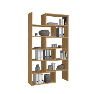 Riiul Calvia 9, tammeplank, 84-160cm