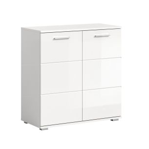 Kummut Prego, 80x83x37,Valge kõrgläige